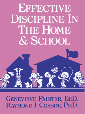 cover image of Effective Discipline In the Home and School